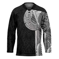 Samoan Tatau Hockey Jersey Art Tribal Traditional Tattoos - Polynesian Pride