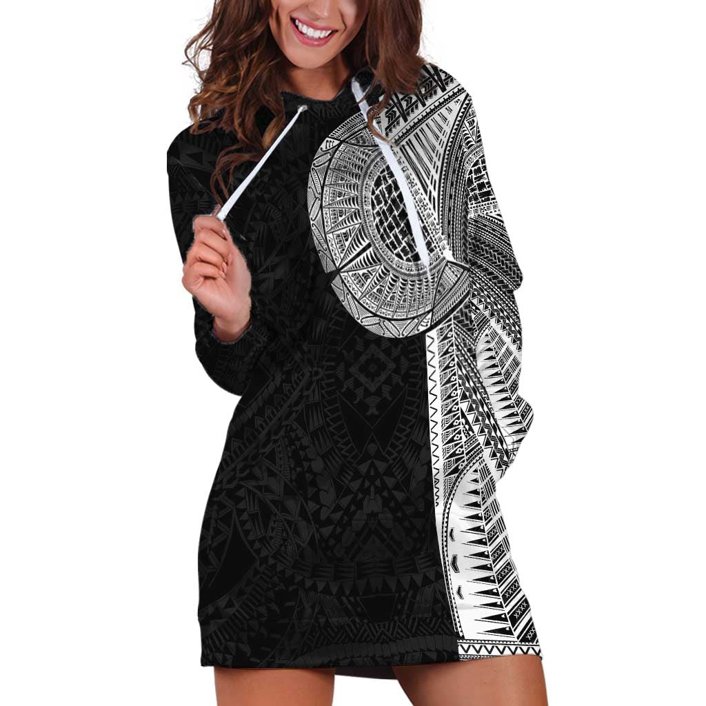 Samoan Tatau Hoodie Dress Art Tribal Traditional Tattoos - Polynesian Pride