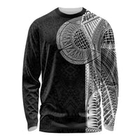 Samoan Tatau Long Sleeve Shirt Art Tribal Traditional Tattoos - Polynesian Pride