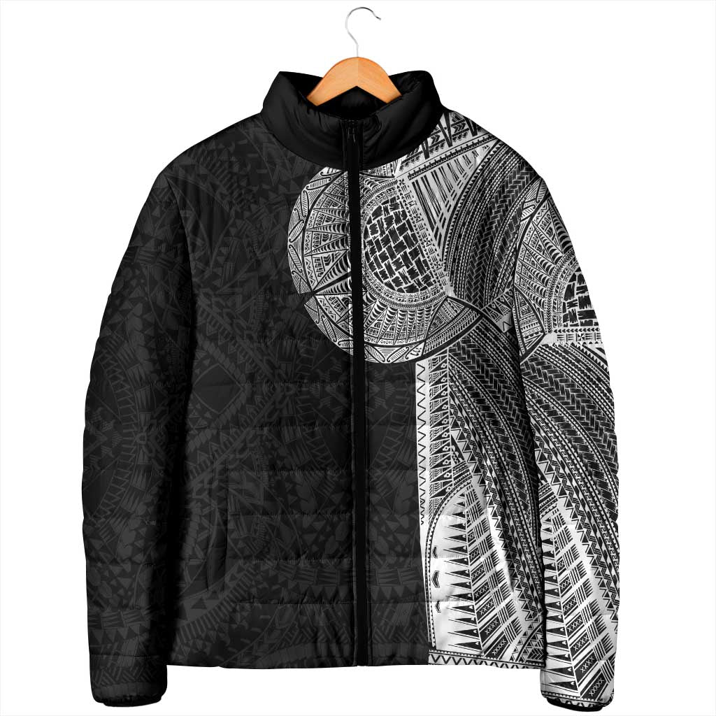 Samoan Tatau Padded Jacket Art Tribal Traditional Tattoos - Polynesian Pride