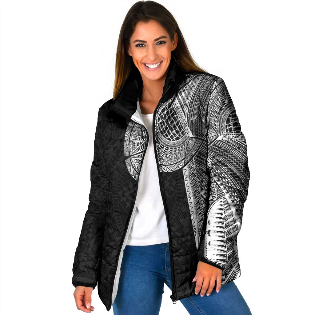 Samoan Tatau Padded Jacket Art Tribal Traditional Tattoos - Polynesian Pride