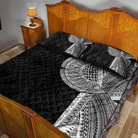 Samoan Tatau Quilt Bed Set Art Tribal Traditional Tattoos - Polynesian Pride