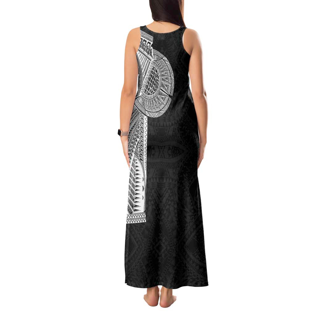 Samoan Tatau Tank Maxi Dress Art Tribal Traditional Tattoos - Polynesian Pride