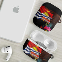 Kiribati Flag and Fireworks AirPods Case First Place Welcome the New Year - Polynesian Pride