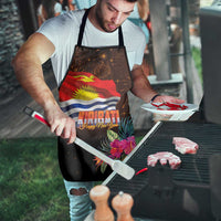 Kiribati Flag and Fireworks Apron First Place Welcome the New Year - Polynesian Pride