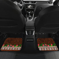 Pasifika Festival Auckland Car Mats Polynesian Tribal with Pacific Pattern Brown Color