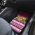 Pasifika Festival Auckland Car Mats Polynesian Tribal with Pacific Pattern Pink Color