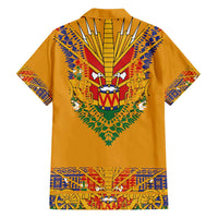 Haiti Flag Traditional Dashiki Hawaiian Shirt Yellow Color - Polynesian Pride