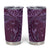 Hawaiian Manta Ray and Polynesian Tribal Tattoo Tumbler Cup Pink Color