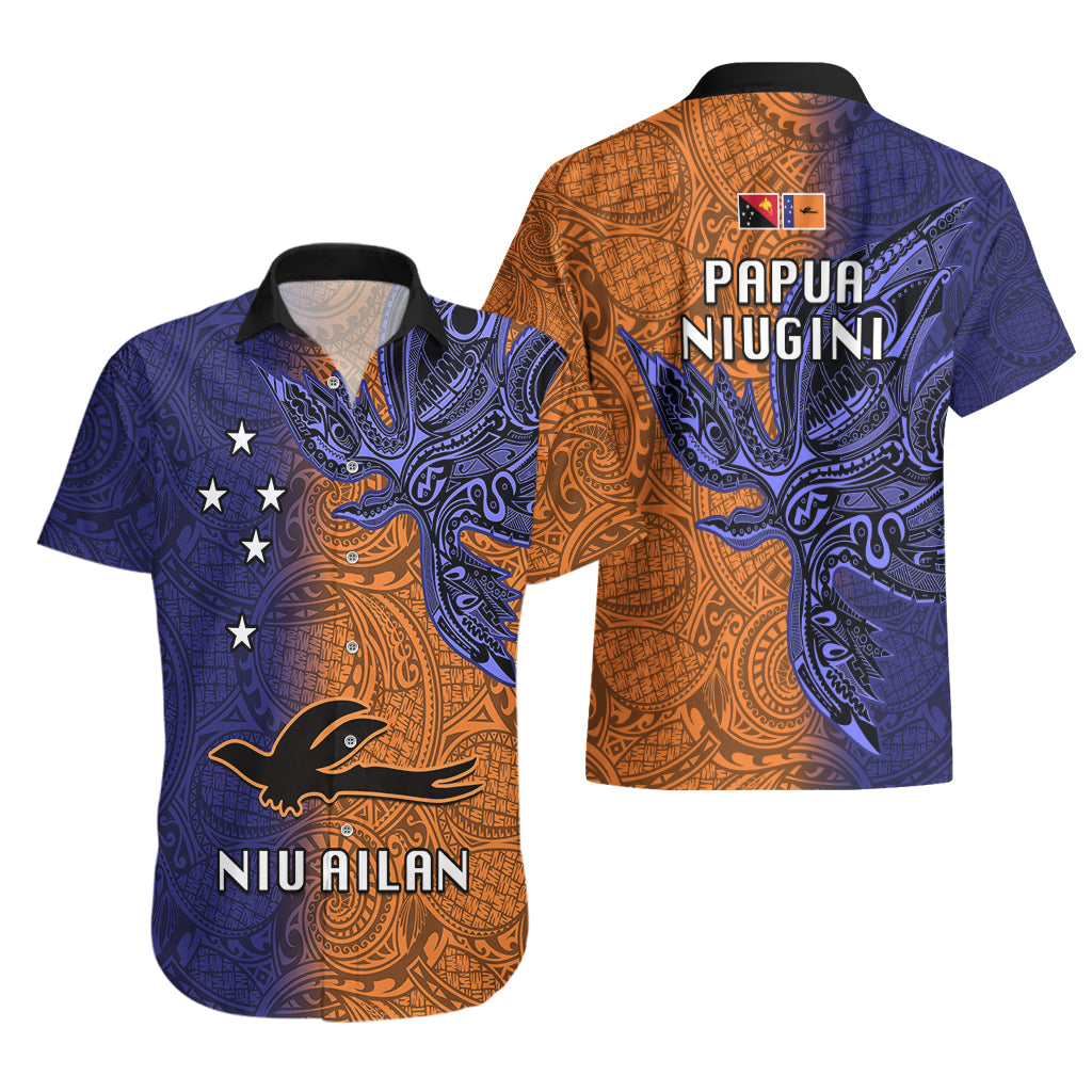 Papua New Guinea New Ireland Province Hawaiian Shirt PNG Birds Of Paradise Polynesian Arty Style LT03 - Polynesian Pride