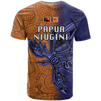 Papua New Guinea New Ireland Province T Shirt PNG Birds Of Paradise Polynesian Arty Style LT03 - Polynesian Pride