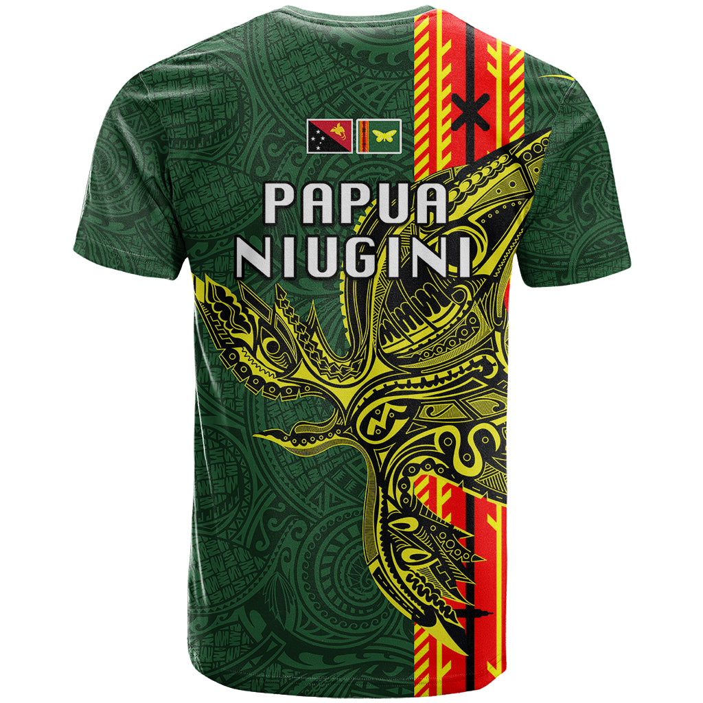 Papua New Guinea Oro Province T Shirt PNG Birds Of Paradise Polynesian Arty Style LT03 - Polynesian Pride