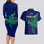 Custom Papua New Guinea Bougainville Couples Matching Long Sleeve Bodycon Dress and Hawaiian Shirt PNG Birds Of Paradise Polynesian Arty Style LT03 - Polynesian Pride