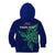 Custom Papua New Guinea Bougainville Kid Hoodie PNG Birds Of Paradise Polynesian Arty Style LT03 - Polynesian Pride