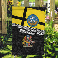 New Zealand Wellington Garden Flag The Capital's Emblems Flag and Koru Art