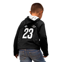 New Zealand Basketball Ta Moko Tribal Custom Kid Hoodie LT03 - Polynesian Pride