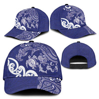 New Zealand Sea Animals with Maori Tribal Tattoo Classic Cap Blue Color LT03 - Polynesian Pride