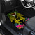 Hawaii Kanaka Maoli Car Mats Double Shark and Hibiscus Flowers