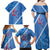 Samoa Independence Day Family Matching Off Shoulder Maxi Dress and Hawaiian Shirt Anniversary 63th-Siapo Art