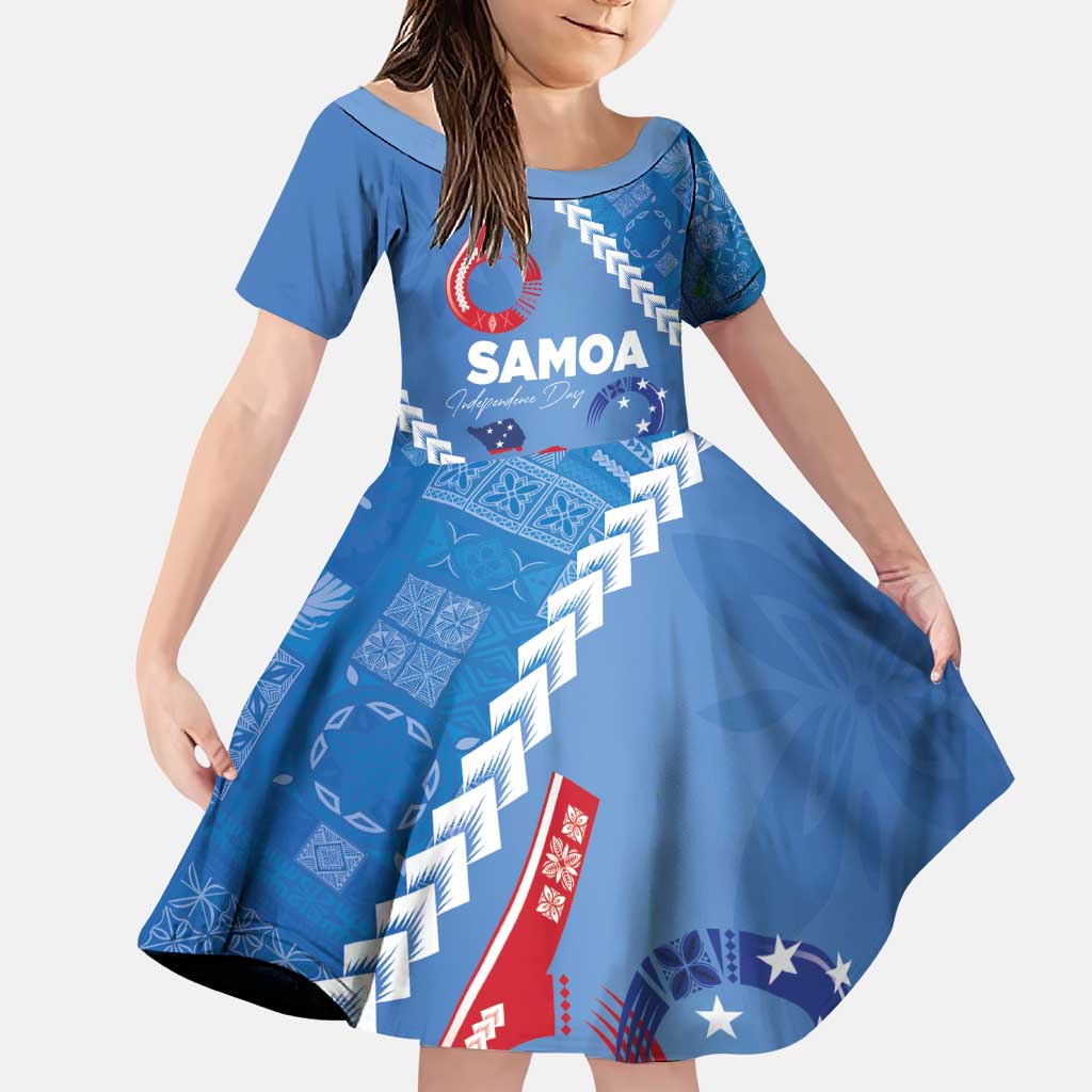Samoa Independence Day Family Matching Puletasi and Hawaiian Shirt Anniversary 63th-Siapo Art