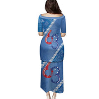 Samoa Independence Day Family Matching Puletasi and Hawaiian Shirt Anniversary 63th-Siapo Art