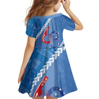 Samoa Independence Day Family Matching Summer Maxi Dress and Hawaiian Shirt Anniversary 63th-Siapo Art