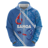 Samoa Independence Day Hoodie Anniversary 63th-Siapo Art