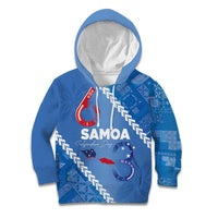 Samoa Independence Day Kid Hoodie Anniversary 63th-Siapo Art