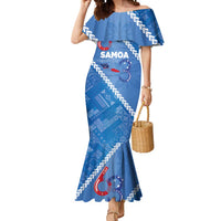 Samoa Independence Day Mermaid Dress Anniversary 63th-Siapo Art