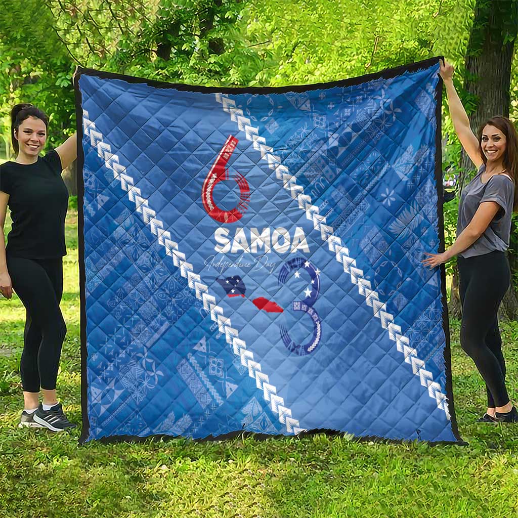 Samoa Independence Day Quilt Anniversary 63th-Siapo Art