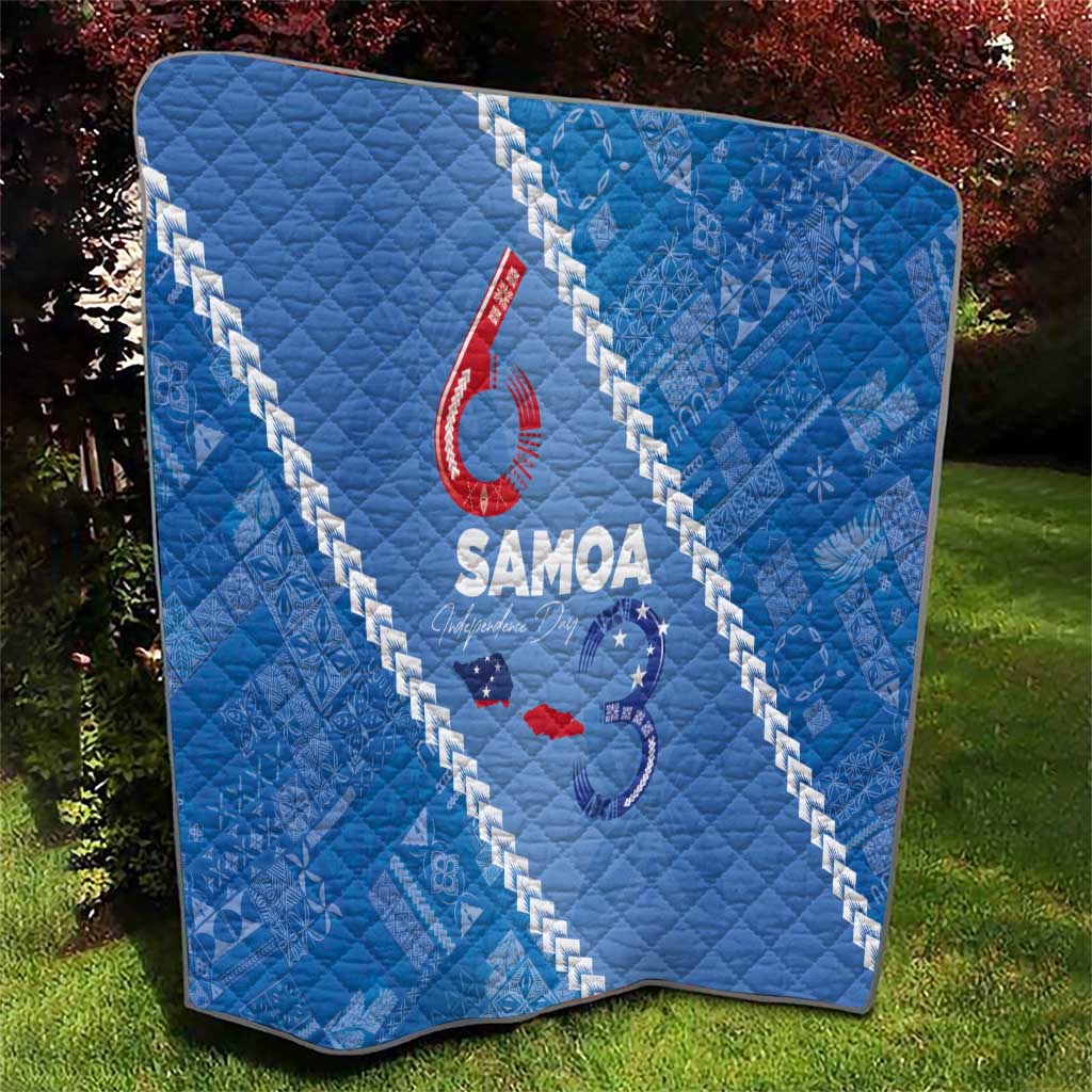 Samoa Independence Day Quilt Anniversary 63th-Siapo Art