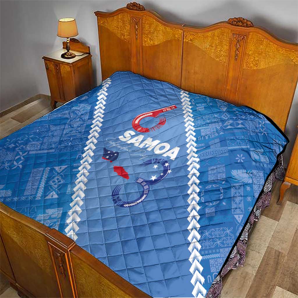 Samoa Independence Day Quilt Anniversary 63th-Siapo Art