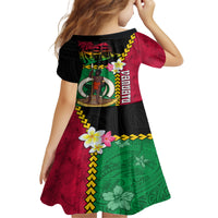 Vanuatu Nakamal and Plumeria Flowers Family Matching Puletasi and Hawaiian Shirt Polynesian Pattern LT03 - Polynesian Pride