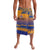 Personalised Hawaiki Nui Va'a French Polynesian Pattern Lavalava Sunset Color