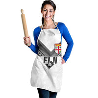 Rugby Fiji Apron Fijian Masi Tribal Sporty Style White Color - Polynesian Pride