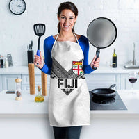 Rugby Fiji Apron Fijian Masi Tribal Sporty Style White Color - Polynesian Pride