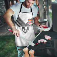 Rugby Fiji Apron Fijian Masi Tribal Sporty Style White Color - Polynesian Pride