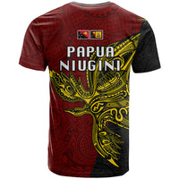 Papua New Guinea Western Province T Shirt PNG Birds Of Paradise Polynesian Arty Style LT03 - Polynesian Pride