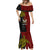 Personalised Papua New Guinea Western Province Mermaid Dress PNG Birds Of Paradise Polynesian Arty Style LT03 - Polynesian Pride