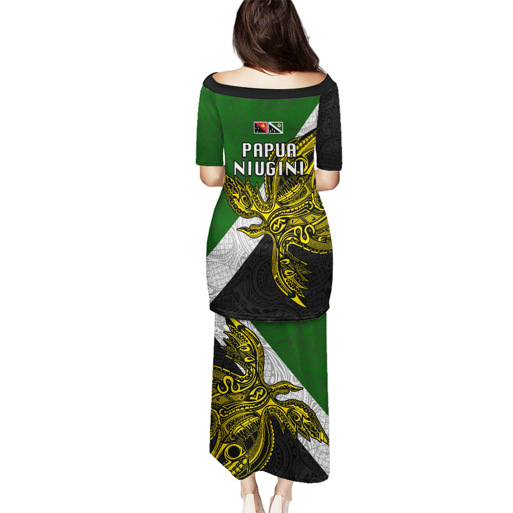 Papua New Guinea Western Highlands Province Puletasi PNG Birds Of Paradise Polynesian Arty Style LT03 - Polynesian Pride