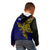 Personalised Papua New Guinea West New Britain Province Kid Hoodie PNG Birds Of Paradise Polynesian Arty Style LT03 - Polynesian Pride