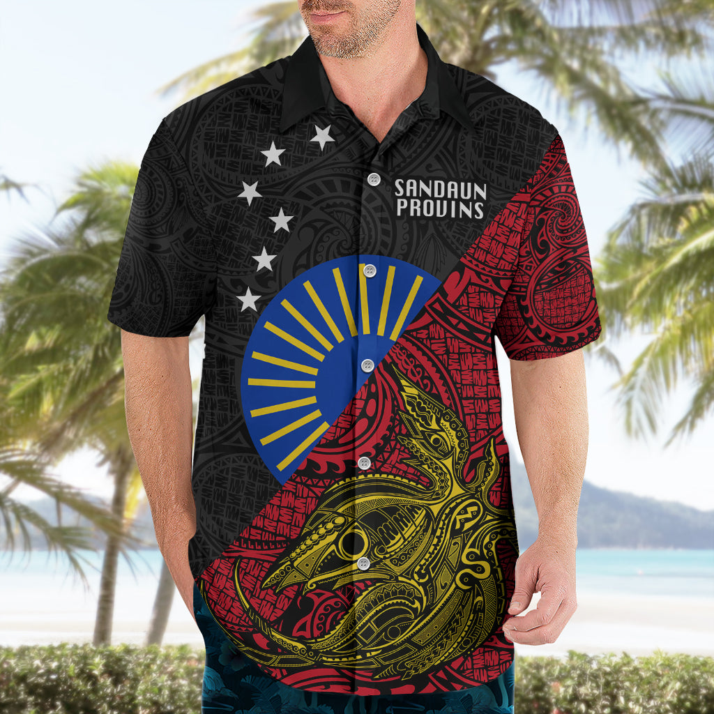 Papua New Guinea Sandaun Province Hawaiian Shirt PNG Birds Of Paradise Polynesian Arty Style LT03 - Polynesian Pride