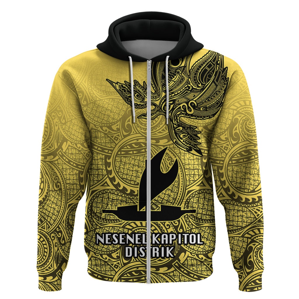 Papua New Guinea National Capital District Hoodie PNG Birds Of Paradise Polynesian Arty Style LT03 - Polynesian Pride