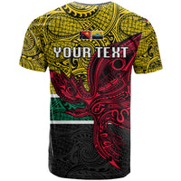 Personalised Papua New Guinea Hela Province T Shirt PNG Birds Of Paradise Polynesian Arty Style LT03 - Polynesian Pride