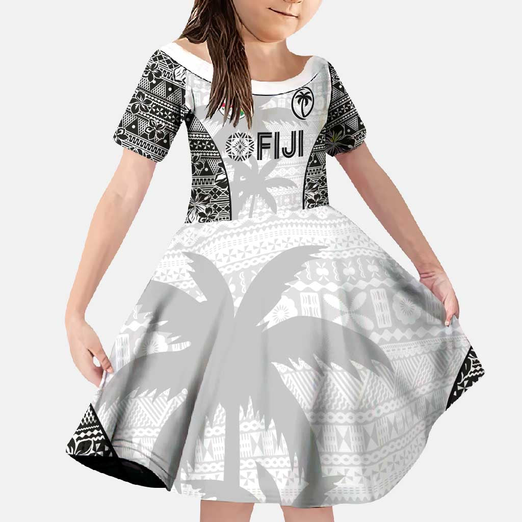 Custom Fiji Pacific Rugby 2024 Family Matching Mermaid Dress and Hawaiian Shirt Tapa Tribal and Fijian Masi Pattern