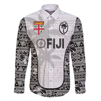Custom Fiji Pacific Rugby 2024 Family Matching Short Sleeve Bodycon Dress and Hawaiian Shirt Tapa Tribal and Fijian Masi Pattern
