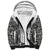 Custom Fiji Pacific Rugby 2024 Sherpa Hoodie Tapa Tribal and Fijian Masi Pattern