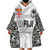 Custom Fiji Pacific Rugby 2024 Wearable Blanket Hoodie Tapa Tribal and Fijian Masi Pattern