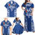 Custom Samoa Pacific Rugby 2024 Family Matching Off Shoulder Maxi Dress and Hawaiian Shirt Polynesian Pacific Tribal Pattern