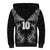 Custom New Zealand Rugby Sherpa Hoodie Aotearoa Champion Cup History with Silver Fern LT03 - Polynesian Pride